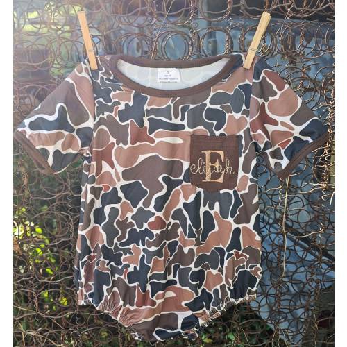 Boys Hunting camo bubble