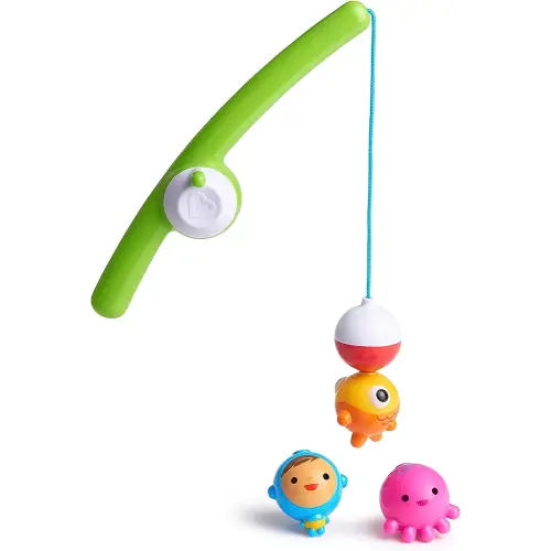 Munchkin® Fishin'™ Magnetic Baby and Toddler Bath Toy, 4pc Set