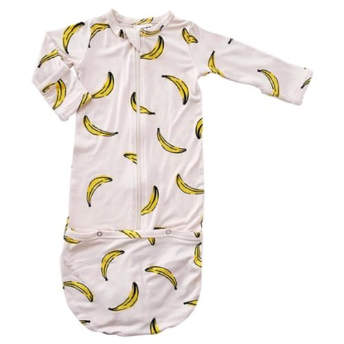Convertible Zip Gown, Bananas