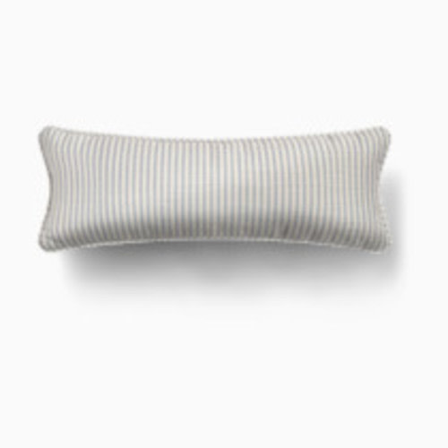 House of Noa Lumbar Pillow - Finley Ivory & Sky, Lumbar