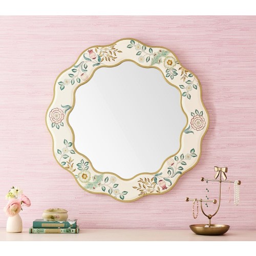 Morris & Co. Printed Mirror (30")