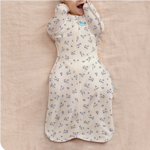 Swaddle Up™ 1.0 TOG Cotton Jacaranda Meadow – Love to Dream US