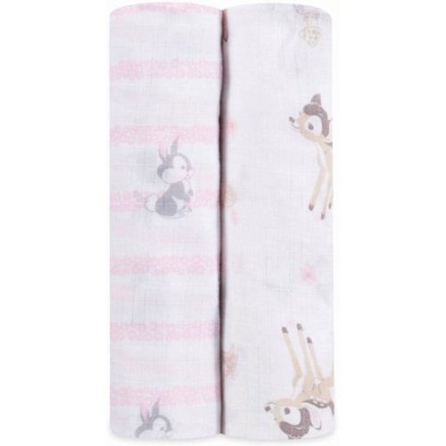 ideal baby by the makers of aden + anais Disney Bambi Swaddle, Pack of 2