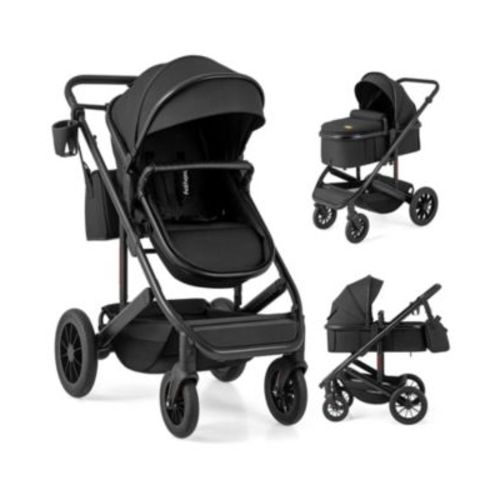 Toddler 3-in-1 Newborn Stroller Folding Convertible High Landscape Stroller