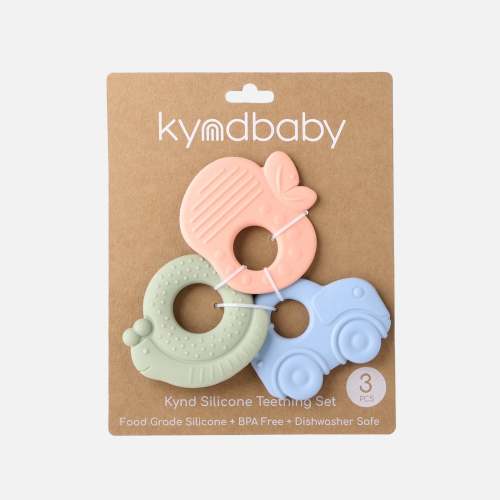 Kynd Baby Silicone Teething Set