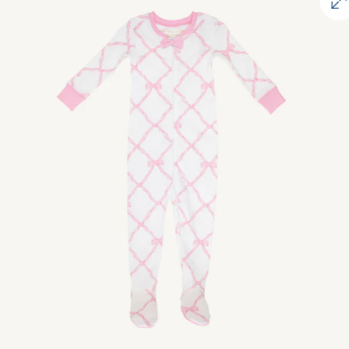 Noelle's Night Night - Belle Meade Bow with Pier Party Pink