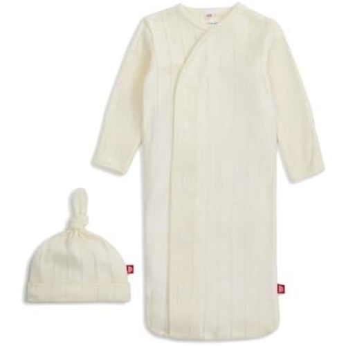 Magnetic Me Organic Cotton Newborn Sleeper Gown & Hat Set | Super Soft Organic Cotton Fabric Sleep Sack