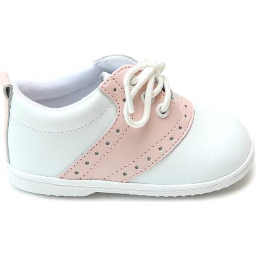 Addie Pink Saddle Oxford Shoe (Baby), Pink - Angel Shoes | Maisonette