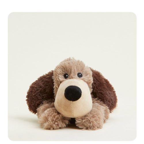Brown Dog Warmies | Microwavable Brown Dog Warmies Stuffed Animal | Warmies USA