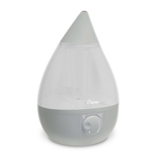 Crane Drop Ultrasonic Cool Mist Humidifier - Gray - 1gal