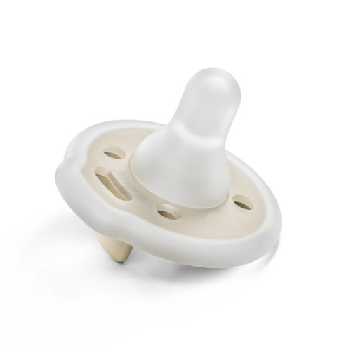 babypace breast-like pacifier 0-12 mo single - pearl | mōmi