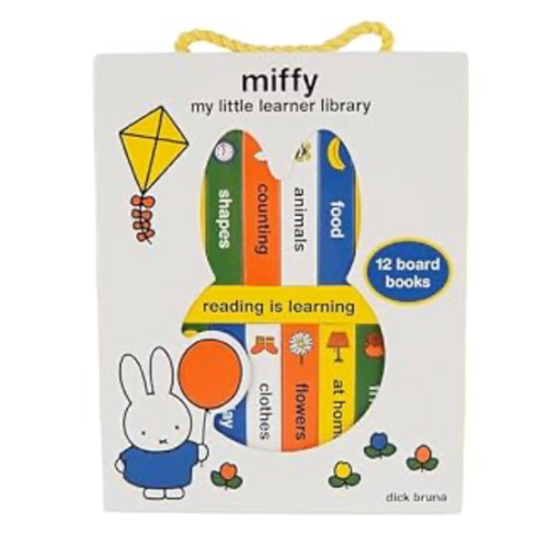 Miffy: My Little Learner Library - My First Library 12 Book Set Miffy Board Book