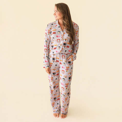 Sushi Mushi Women's Luxe Pajama Pant Set