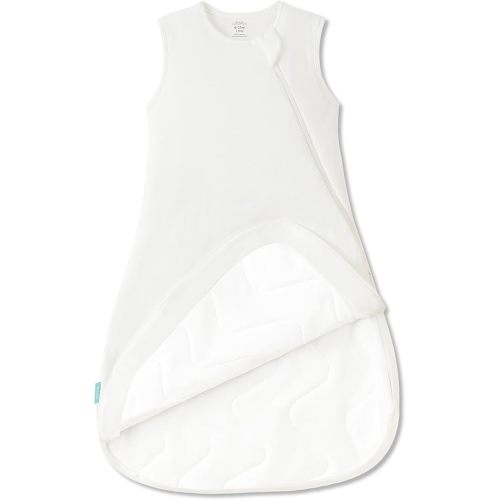 PurComfy Supersoft Sleep Sack 1.0 TOG, Premium Bamboo Viscose Baby Sleeping Bag 2-Way Zipper Sleep Sack Baby Wearable Blanket