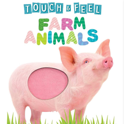Touch and Feel Farm Animals - Novelty Book - Children's Board Book - Interactive Fun Child's Book