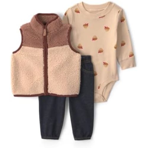Carter's Baby Boys' 3-piece Bodysuit Pant Sets