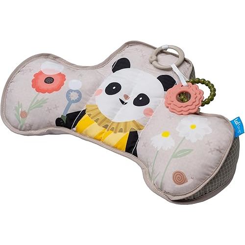 Taf Toys Tummy Time Toys Ergonomic Cushion & Teether for Infant Newborn Supportive Baby & Neck Strengthening Develops Muscles for Crawling Montessori Sensory Toy Tummy Time Toys 0-6 Months