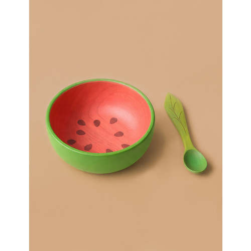 Wally the Watermelon Bowl & Spoon Set