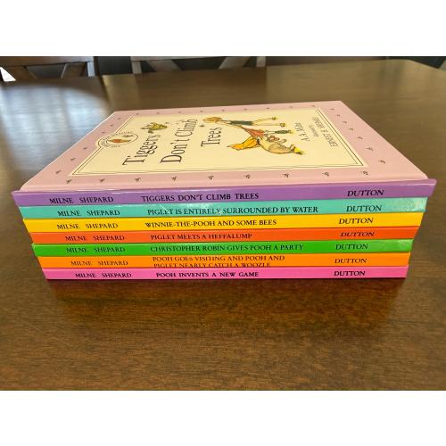 Vintage Winnie the Pooh Book Set: Original Treasury, Nursery Decor