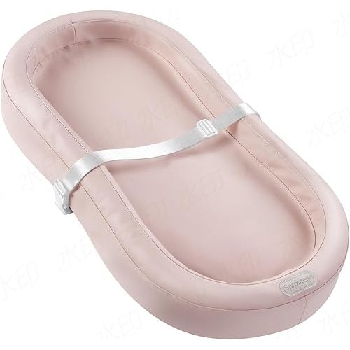 Sprouterie Wipeable Baby Changing Pad, Changing Pad Babies for Dresser Waterproof Standard Size in 30.7” * 15.7” for Diaper Changing on Table (Pink)