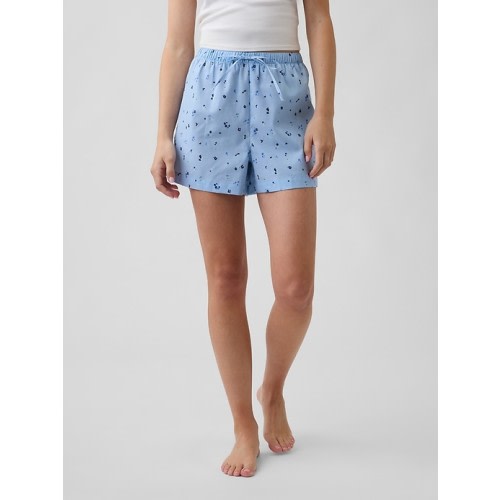 Poplin PJ Shorts