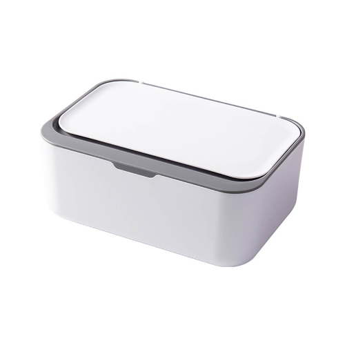 Perfect Pull Wipes Dispenser -Gray, 1 Count (Pack of 1)