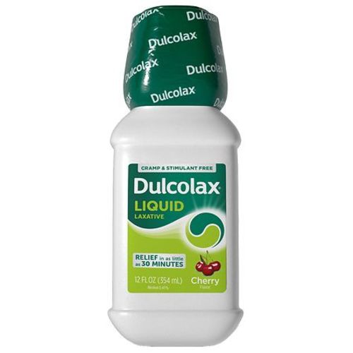 Dulcolax Liquid Laxative for Constipation Relief Cherry