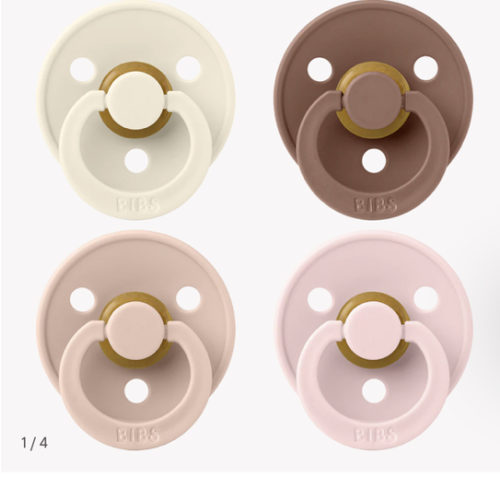 BIBS Colour 4 Pack - Ivory, Blush, Woodchuck, Blossom – Bibsworld store US