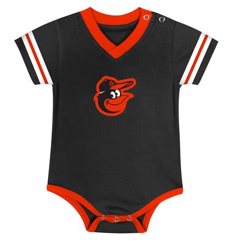 Outerstuff MLB Newborn & Infants 0-24 Months Official Primary Logo Creeper Romper Jersey