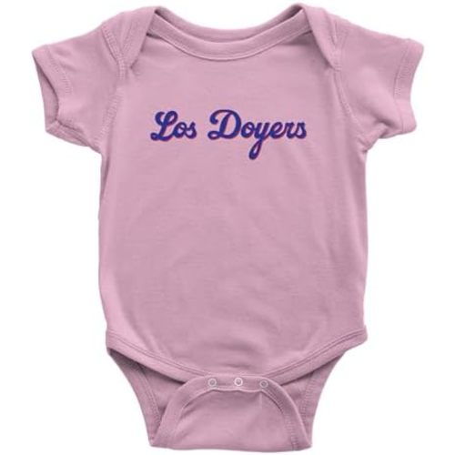 Los Doyers LA Baseball Infant One-Piece Bodysuit, Soft Cotton