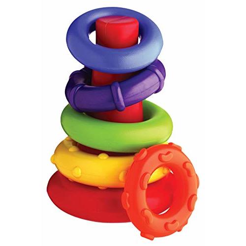 Playgro 4011455 Sort and Stack Tower for Baby Infant Toddler Children, Playgro is Encouraging Imagination with STEM/STEM for a Bright Future - Great Start for a World of Learning