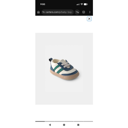 Baby Boy Colorblock Athletic Sneakers - Blue | Carter's