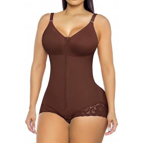 YIANNA Postpartum Fajas Colombianas Moldeadoras Shapewear Tummy Control for Women Body Shaper Girdles Compression Garment