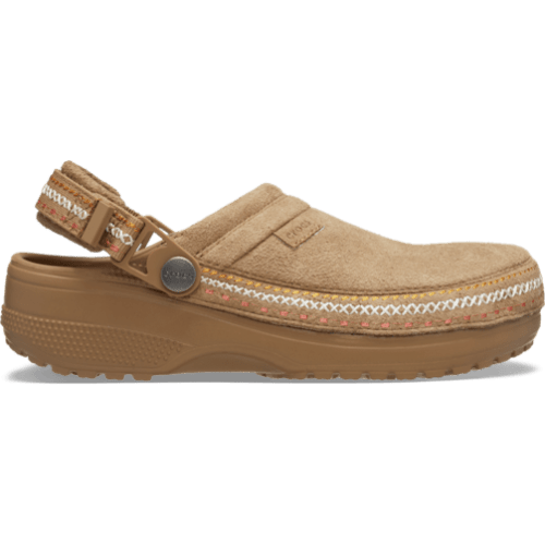 Crafted Vegan Suede Stitch Clog