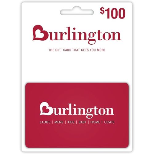 Burlington $100 Gift Card