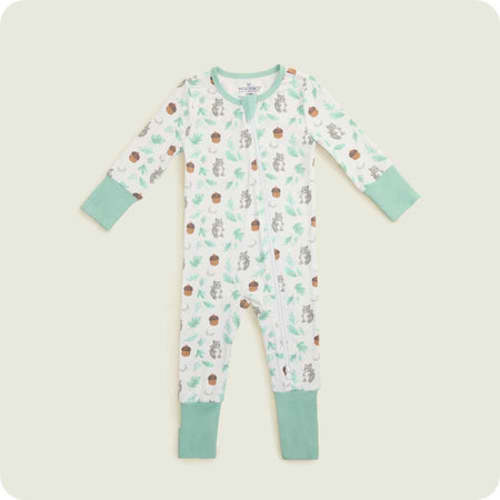 Gray Squirrel Footie Pajamas