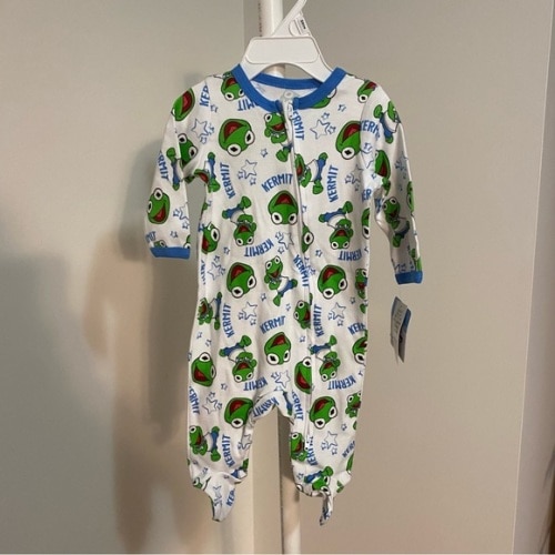 Baby Kermit Footies