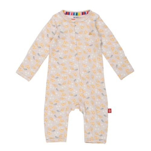logan organic cotton magnetic fuss free coverall – Magnetic Me