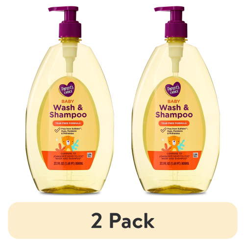(2 pack) Parent's Choice Baby Wash & Shampoo Tear Free Formula, 27.1 fl oz