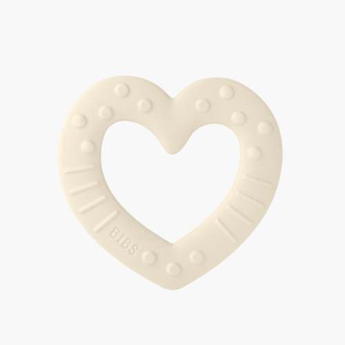 BIBS Teether Heart - Ivory
