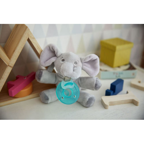 Philips Avent Soothie Snuggle - 0m+, Elephant