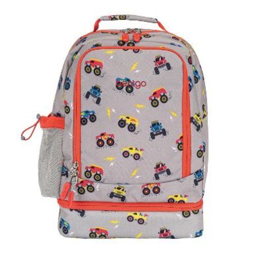 Bentgo Kids' 2-in-1 17" Backpack & Insulated Lunch Bag - Trucks