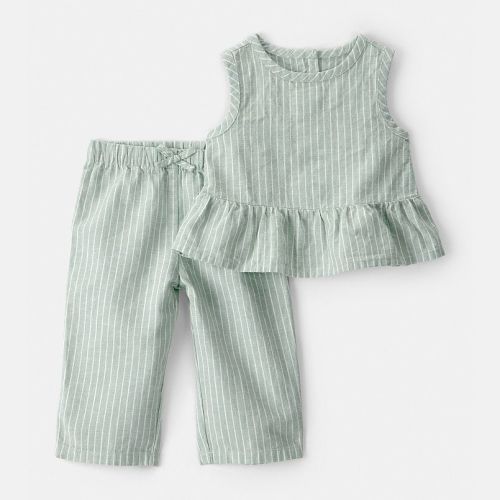 Baby Carter's 2-pc. Sleeveless Top & Pant Set