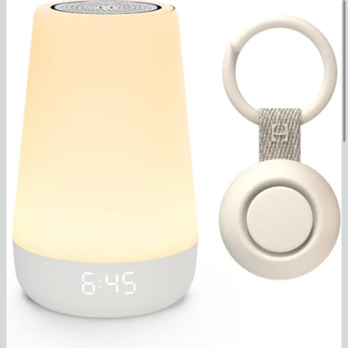 Hatch for Baby Sleep Bundle: Home & Travel Sound Machines Includes Rest 2nd Gen and Portable Hatch Go (Putty)