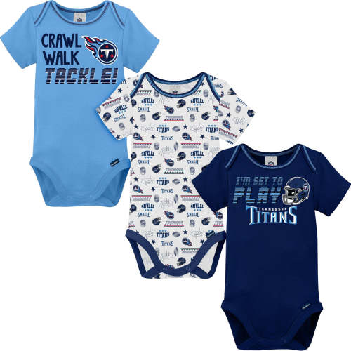 3-Pack Baby Boys Tennessee Titans Short Sleeve Bodysuits – Gerber Childrenswear