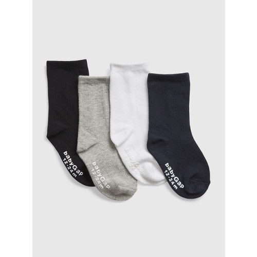Toddler Crew Socks (4-Pack)