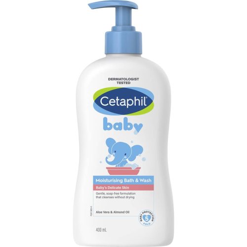 Cetaphil Baby Moisturising Bath & Wash Delicate Skin 400mL