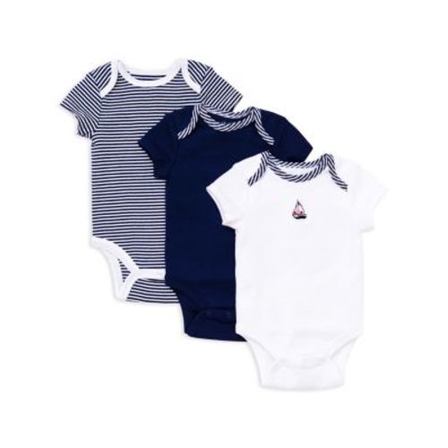 Boys' Sailboat Bodysuit, 3 Pack - Baby