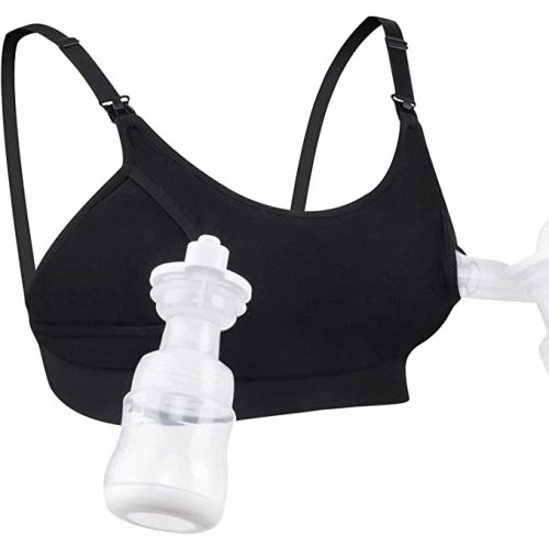 Hands Free Pumping Bra, Momcozy Adjustable Breast-Pump Holding and Nursing Bra