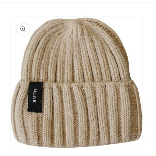 Tan Chunky Knit Beanie – Mebie Baby